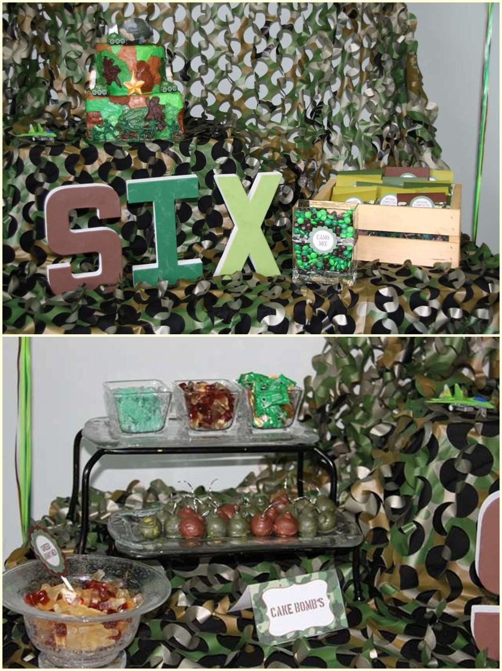 Camouflage Birthday Party
 Camouflage Party Ideas