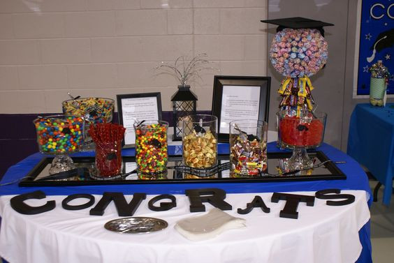 Candy Bar Ideas For Graduation Party
 Pinterest • The world’s catalog of ideas