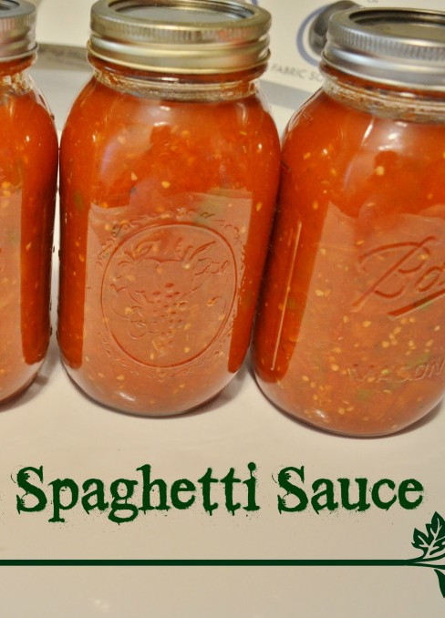 Canning Homemade Spaghetti Sauce
 DIY Homemade Spaghetti Sauce Canning Recipe Tutorial