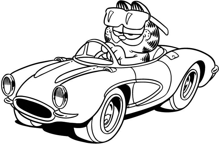 Car Coloring Pages For Kids
 Cars Coloring Pages