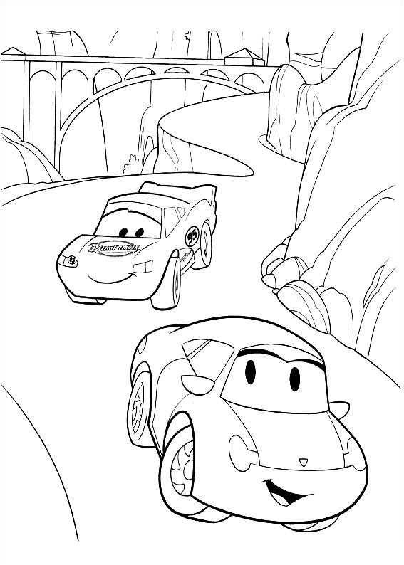 Car Printable Coloring Pages
 Disney Cars Coloring Pages Printable Best Gift Ideas Blog