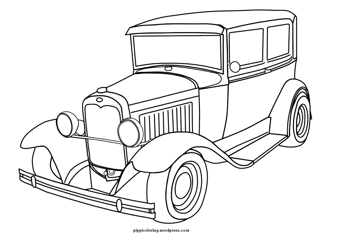 Car Printable Coloring Pages
 cars