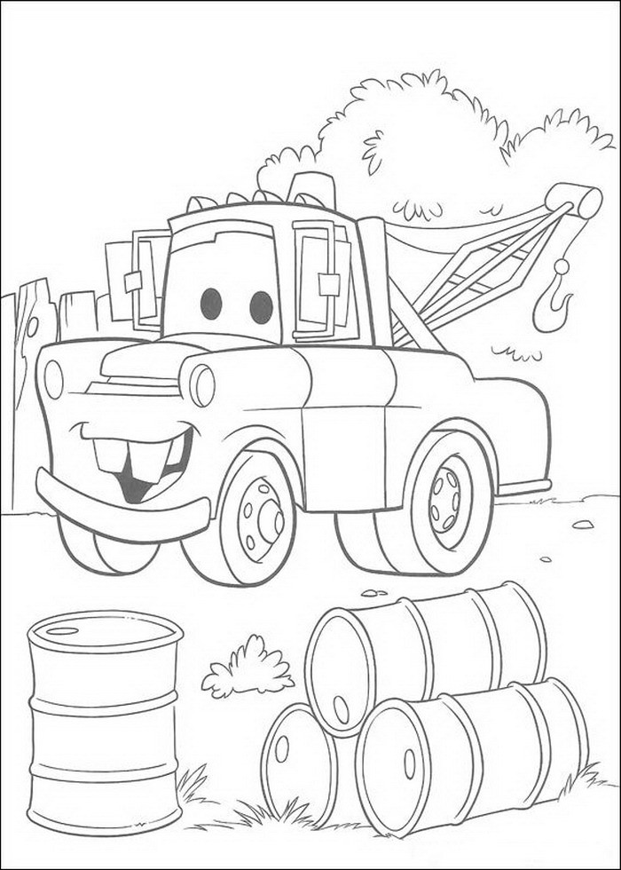 Car Printable Coloring Pages
 Cars Coloring Pages