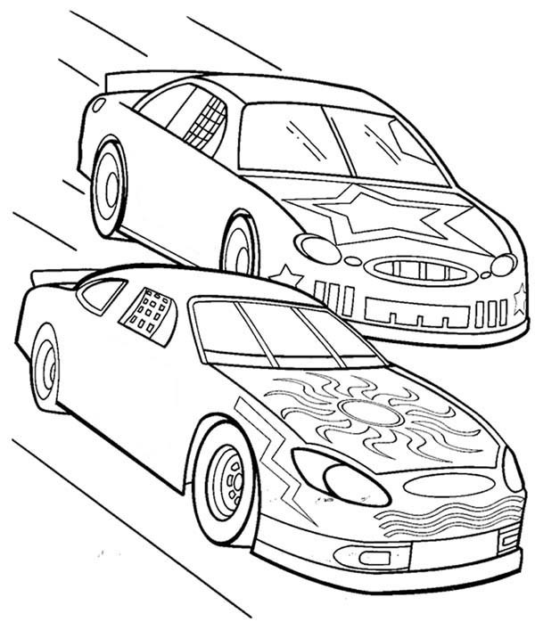Cars Coloring Pages For Boys
 Race Car Drawing For Kids at GetDrawings