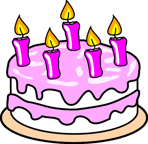 Cartoon Birthday Cakes
 Girl S Birthday Cake Clip Art at Clker vector clip