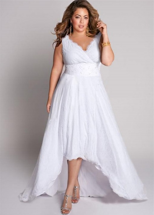 Casual Plus Size Wedding Dresses
 Casual Plus Size Summer Wedding Dresses Styles of