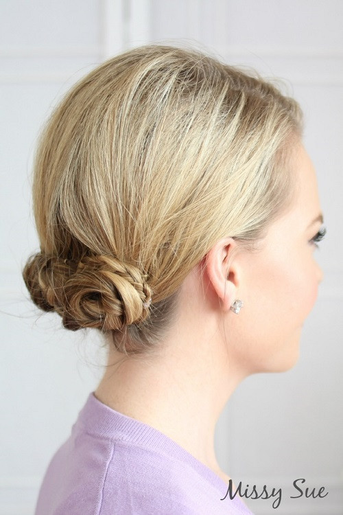 Casual Updo Hairstyle
 20 Casual Updos That Never Look Plain or Boring