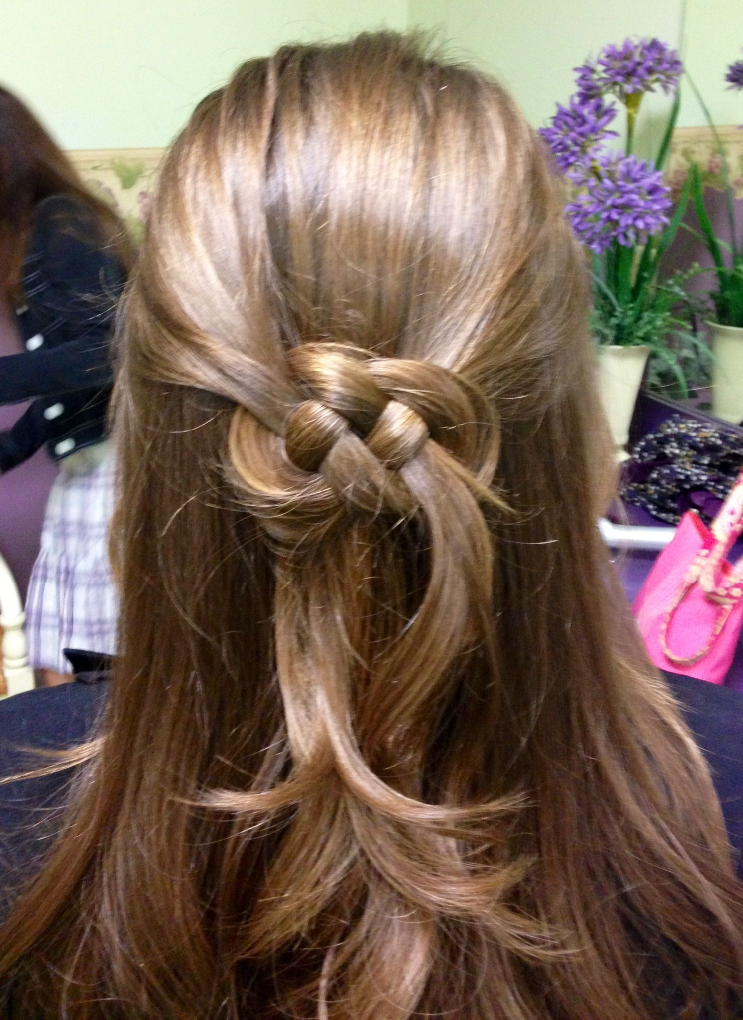 Celtic Wedding Hairstyles
 Celtic infinity knot interesting hair
