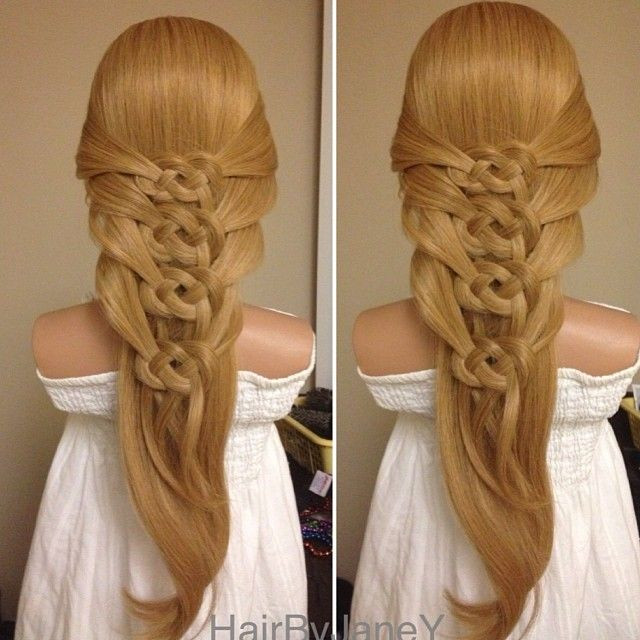 Celtic Wedding Hairstyles
 15 best braids images on Pinterest