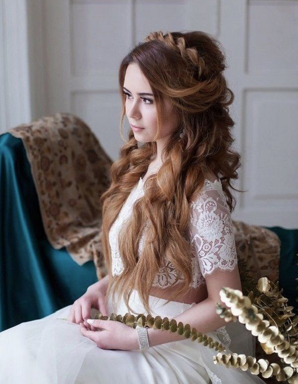 Celtic Wedding Hairstyles
 princess braided bridal hairstyles