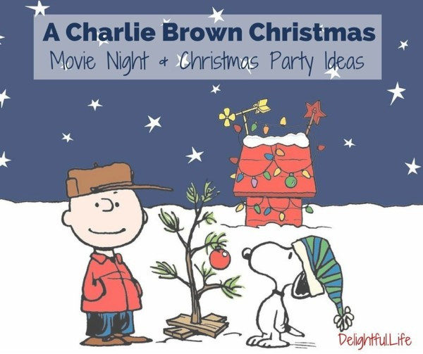 Charlie Brown Christmas Party Ideas
 Party Planning Archives • Delightful Life
