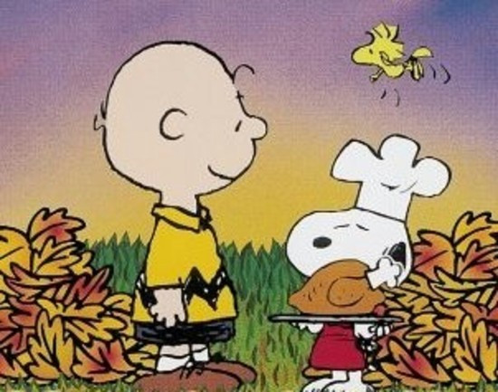 Charlie Brown Thanksgiving Dinner
 High Heels & Flip Flops November 2011