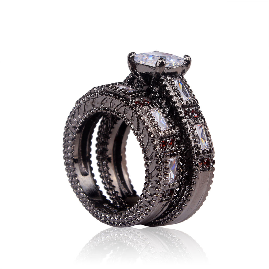 Cheap Black Wedding Rings
 cheap black ring 2016 women wedding rings jewelry
