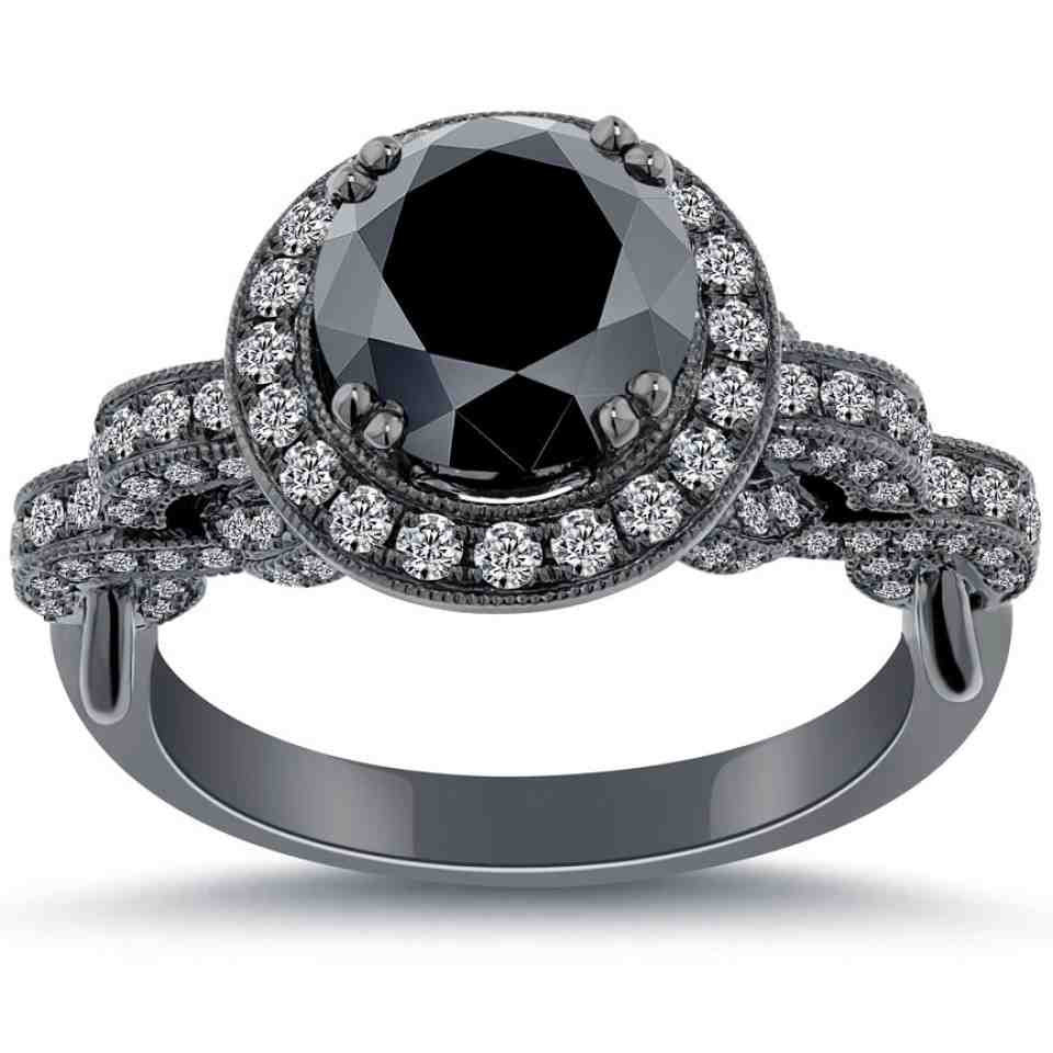 Cheap Black Wedding Rings
 Cheap Black Diamond Engagement Rings Wedding and Bridal