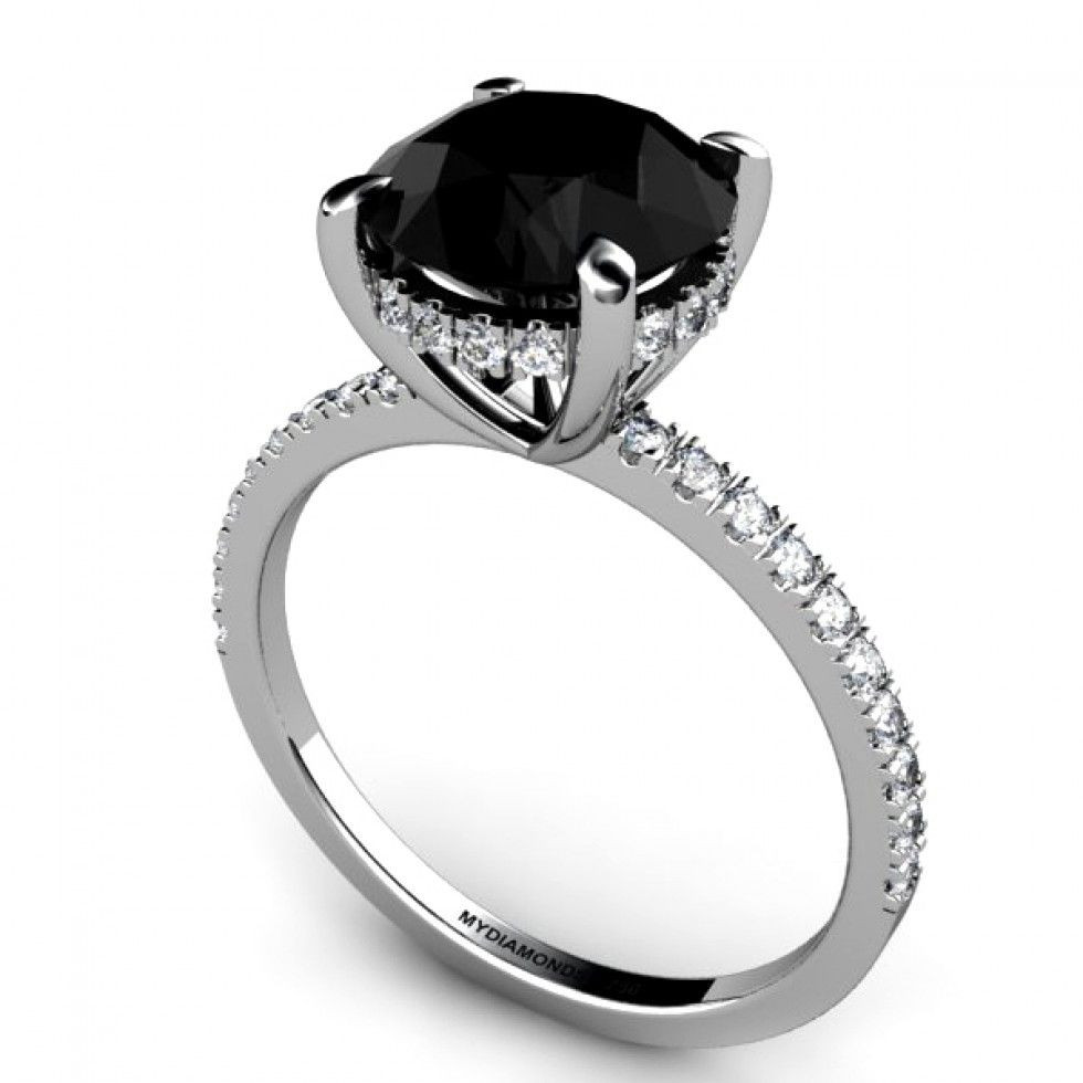 Cheap Black Wedding Rings
 Glamour and Cheap Black Diamond Wedding Ring Sets for