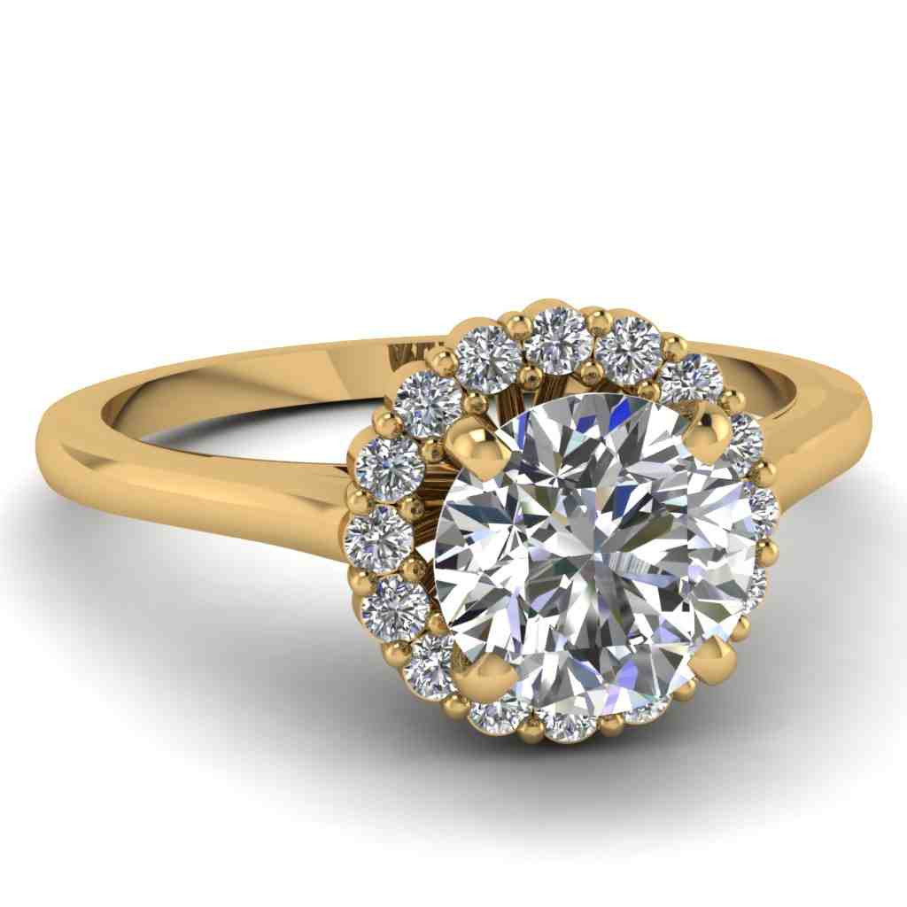 Cheap Diamond Engagement Ring
 Cheap Yellow Gold Diamond Engagement Rings Wedding and