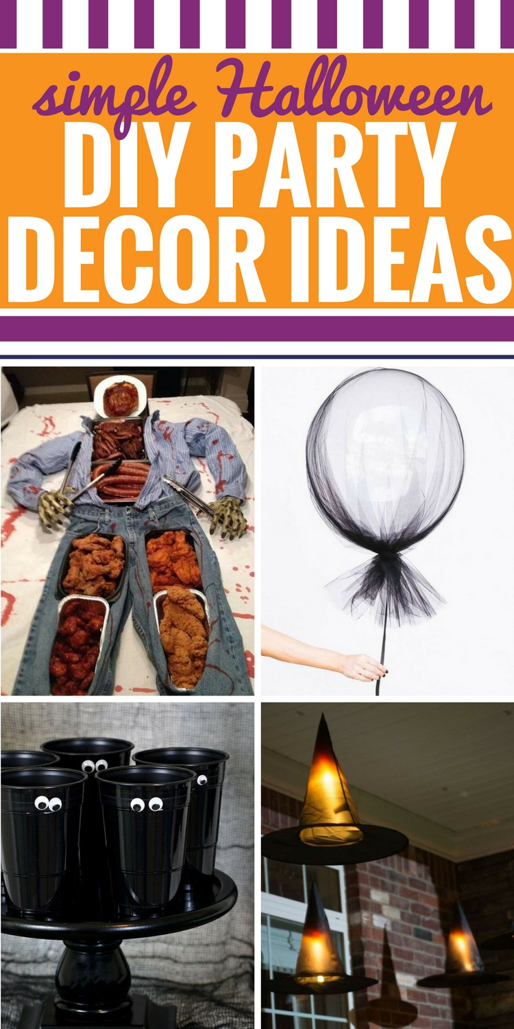 Cheap Ideas For Halloween Party
 DIY Halloween Party Decor Ideas My Life and Kids