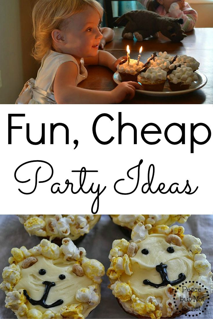 Cheap Kids Party
 Fun Cheap Party Ideas