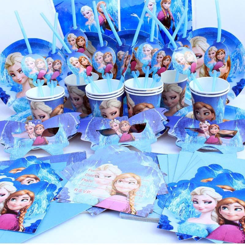 Cheap Kids Party
 Discount 12 People Kids Birthday Party Decoration Girl