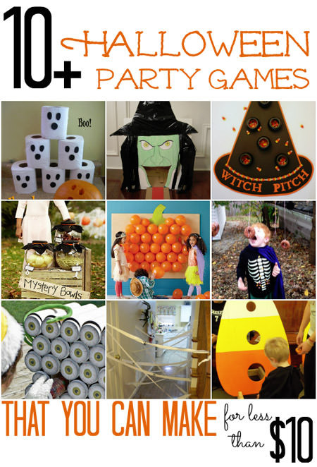 Cheap Kids Party
 Last Minute Halloween Party Ideas onecreativemommy
