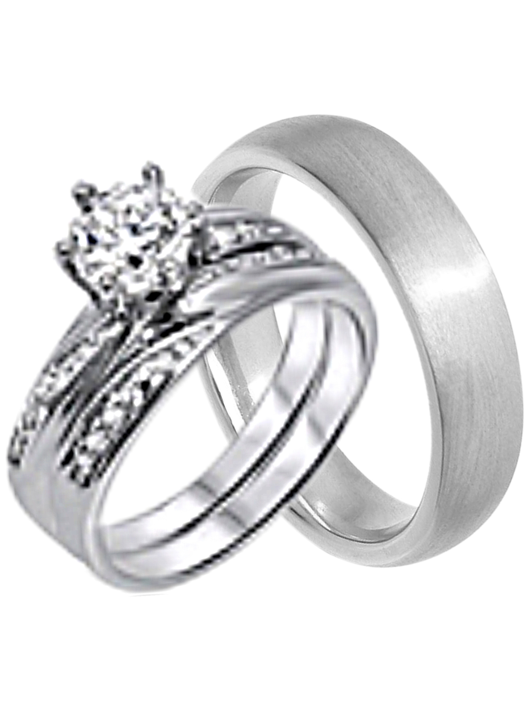 Cheap Wedding Band Sets For Him And Her
 His and Hers Wedding Ring Set Cheap Wedding Bands for Him