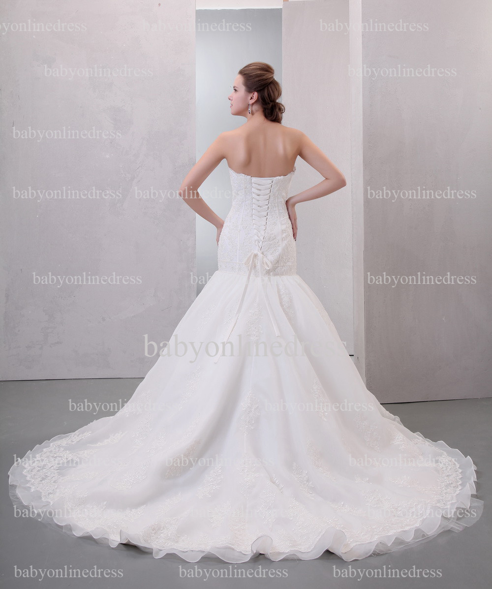 Cheap Wedding Gowns For Sale
 Very Cheap Wedding Dresses For Sale Strapless Appliques