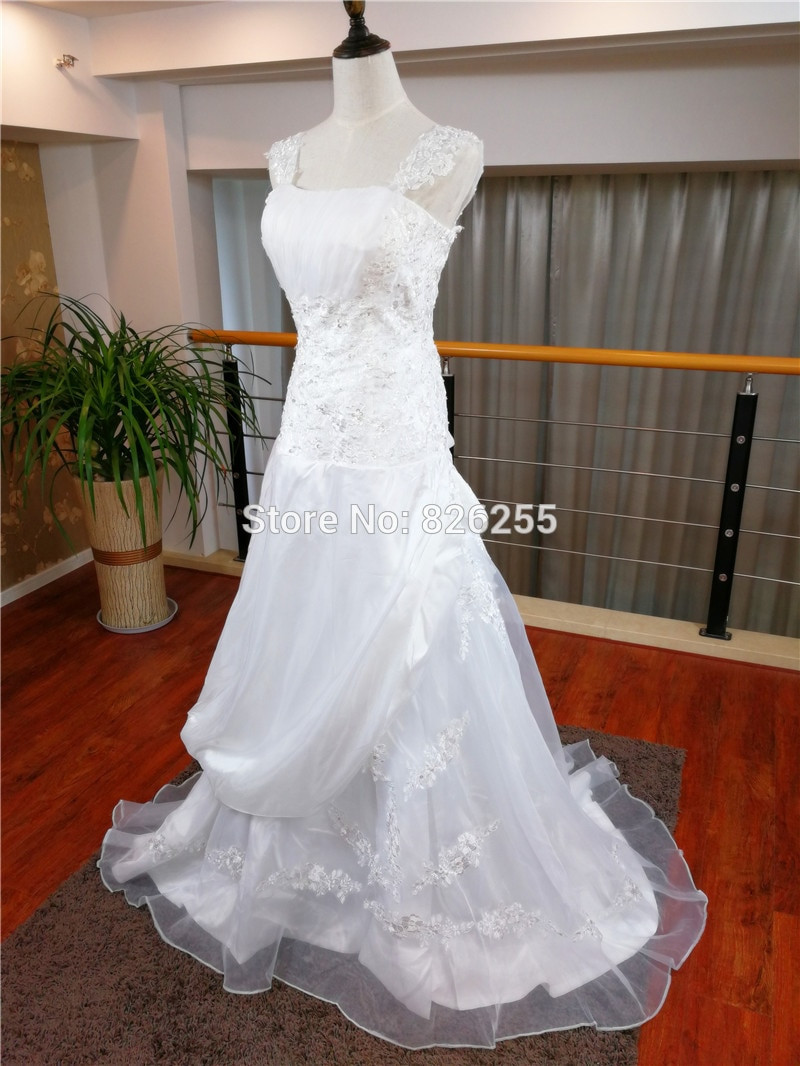 Cheap Wedding Gowns For Sale
 In Stock Free Shipping Cheap Hot Sale White Ivory