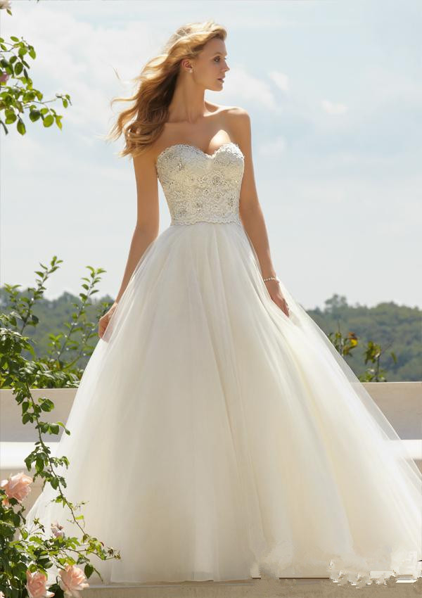 Cheap Wedding Gowns For Sale
 2015 Hot Sale Cheap Wedding Gowns Under 100 Sweetheart