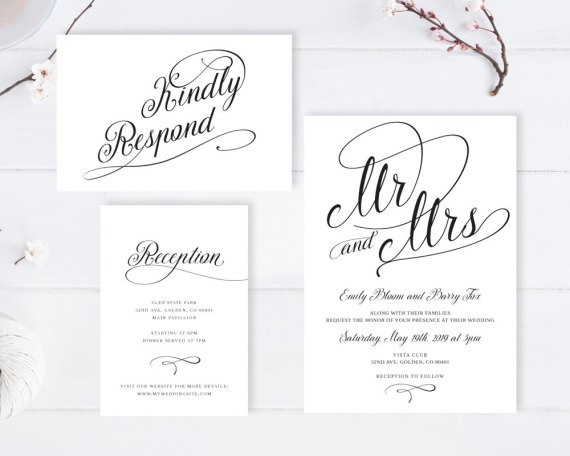 Cheap Wedding Invitations Online
 Cheap Wedding Invitations with RSVP Under $2 or less