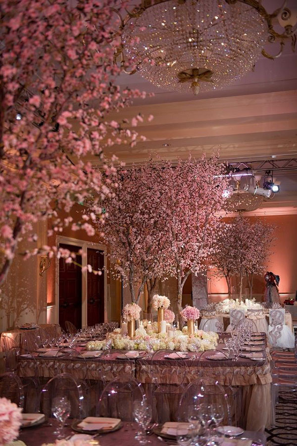 Cherry Blossom Themed Wedding
 Blossoming Trees For Weddings  B Lovely Events