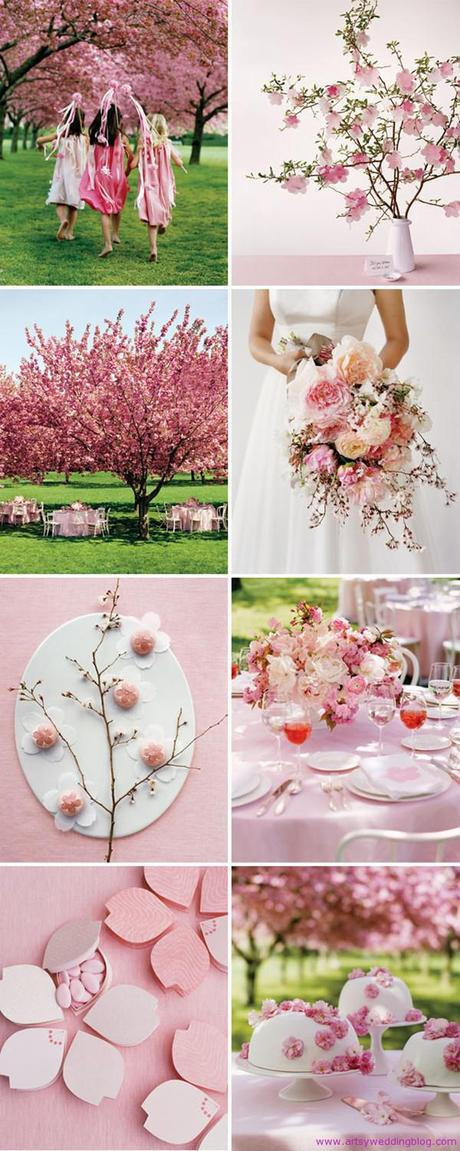 Cherry Blossom Themed Wedding
 Embrace Spring with Cherry Blossom Themed Wedding Paperblog