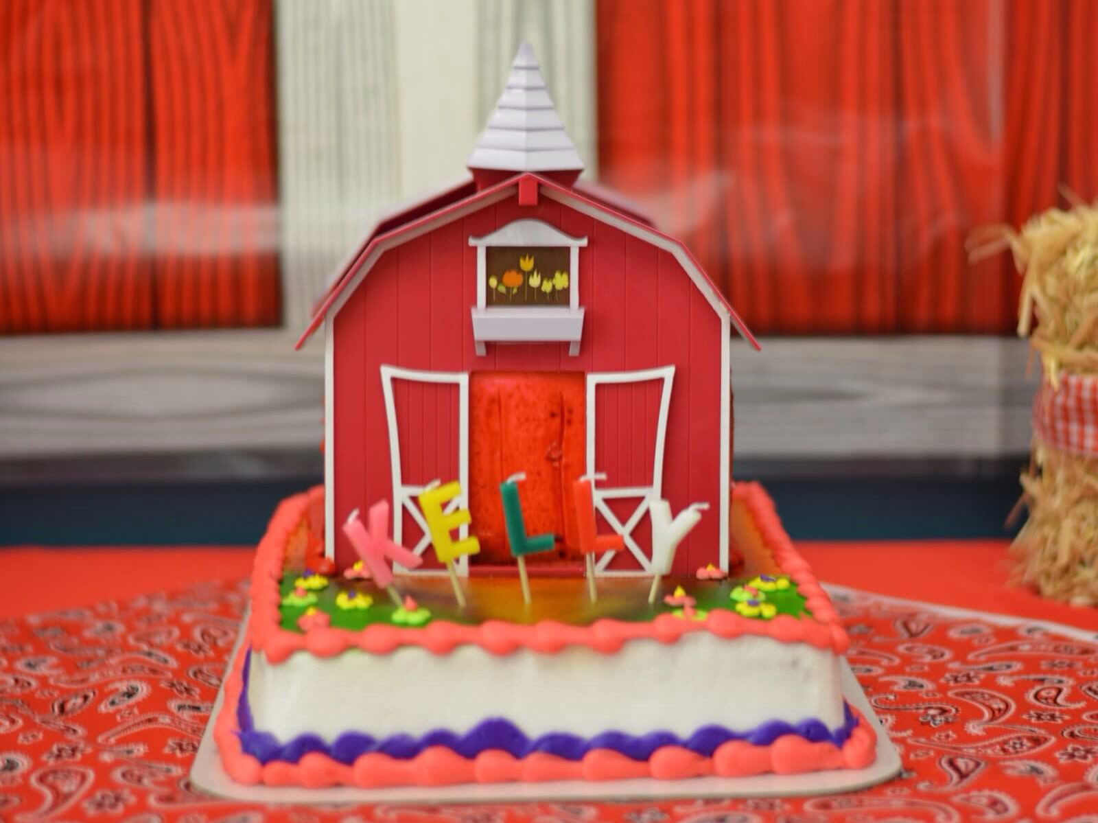 Chica Sprout Birthday Decorations
 Sprout Chica sunshine barn cake