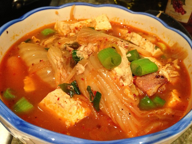 Chicken And Tofu Recipes
 Kimchi Stew With Chicken And Tofu Recipe — Dishmaps