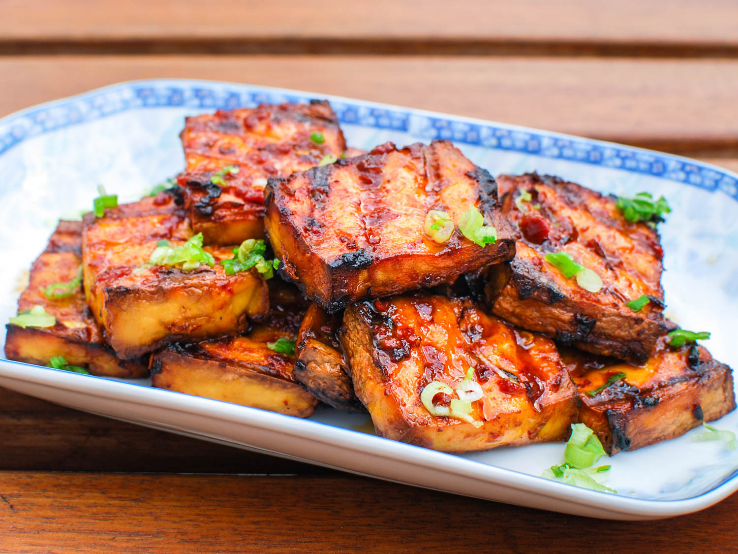 Chicken And Tofu Recipes
 Cuisines Collide in This Grilled Tofu With Chipotle Miso