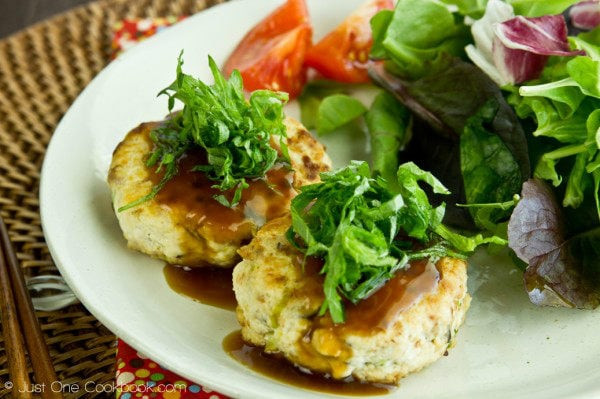 Chicken And Tofu Recipes
 Tofu and Chicken Burger 豆腐ハンバーグ • Just e Cookbook