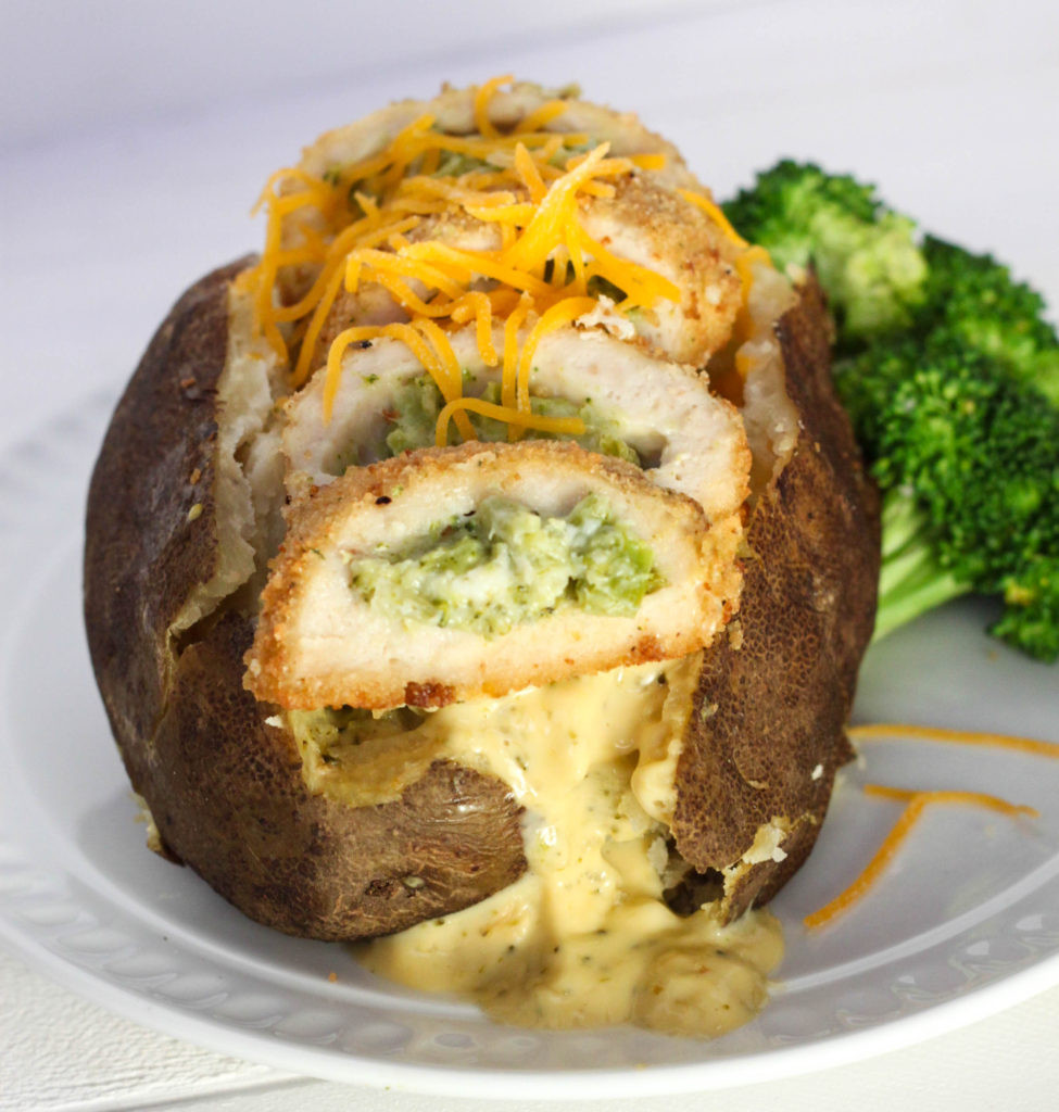 Chicken Baked Potato Recipe
 Chicken Broccoli Cheese Baked Potatoes with Barber Foods