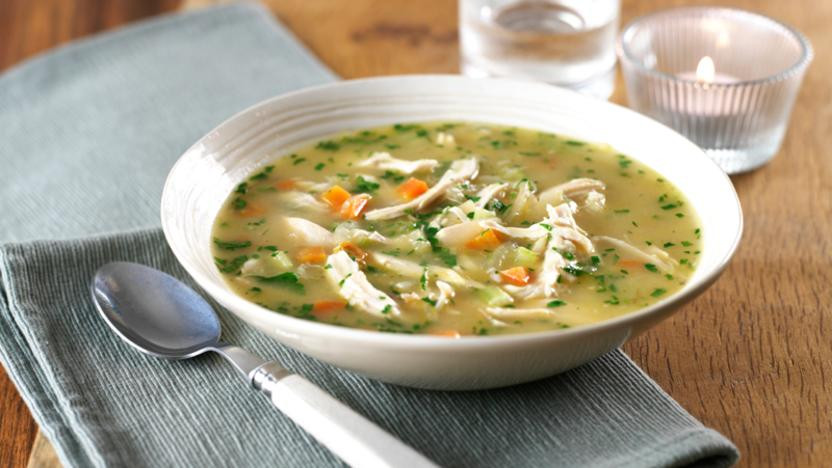 Chicken Broth Soup Recipe
 Chicken soup recipe BBC Food