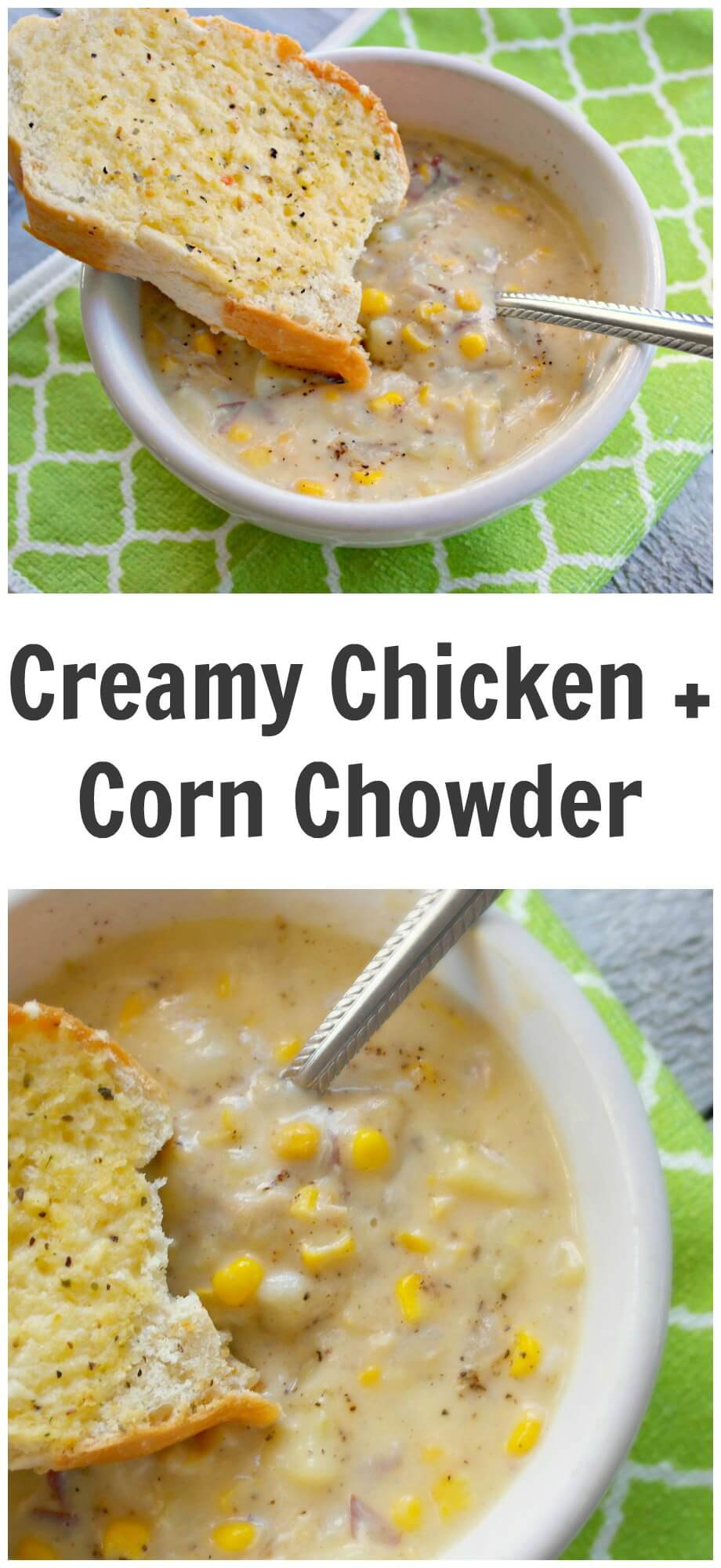 Chicken Chowder Soup
 Easy Creamy Chicken And Corn Chowder Soup