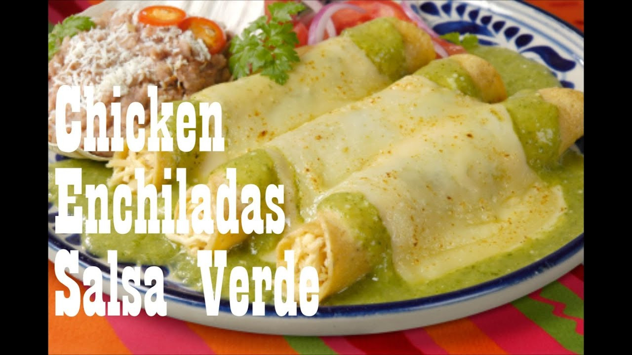 Chicken Enchiladas With Salsa Verde
 How to Make Chicken Enchiladas with Salsa Verde