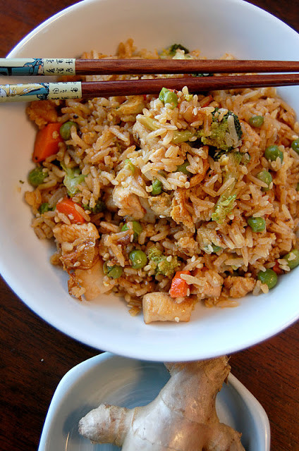 Chicken Fried Rice With Vegetables
 PromiseMe2 d A Lot About Food Ginger Chicken