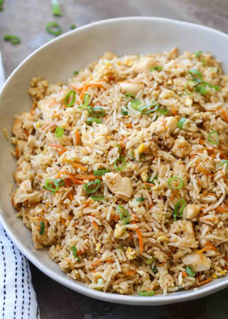 Chicken Fried Rice With Vegetables
 Easy Chicken Fried Rice Recipe Valentina s Corner