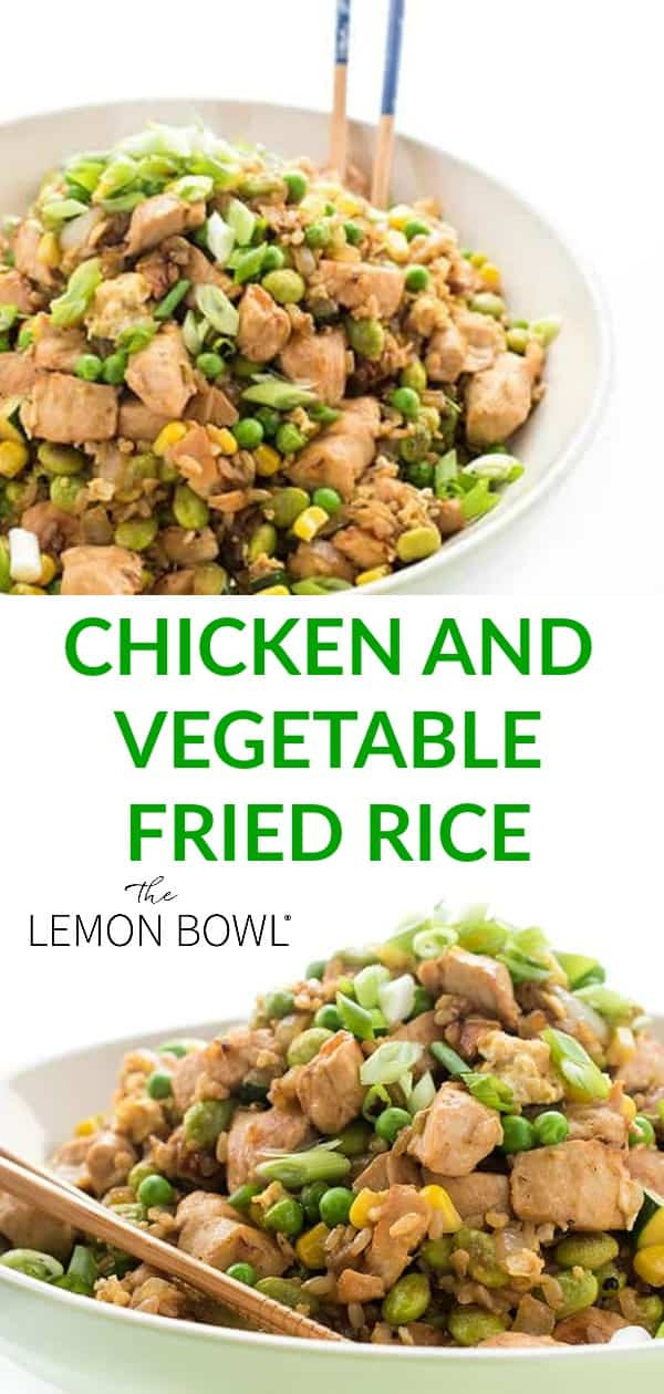 Chicken Fried Rice With Vegetables
 Chicken and Ve able Fried Rice The Lemon Bowl