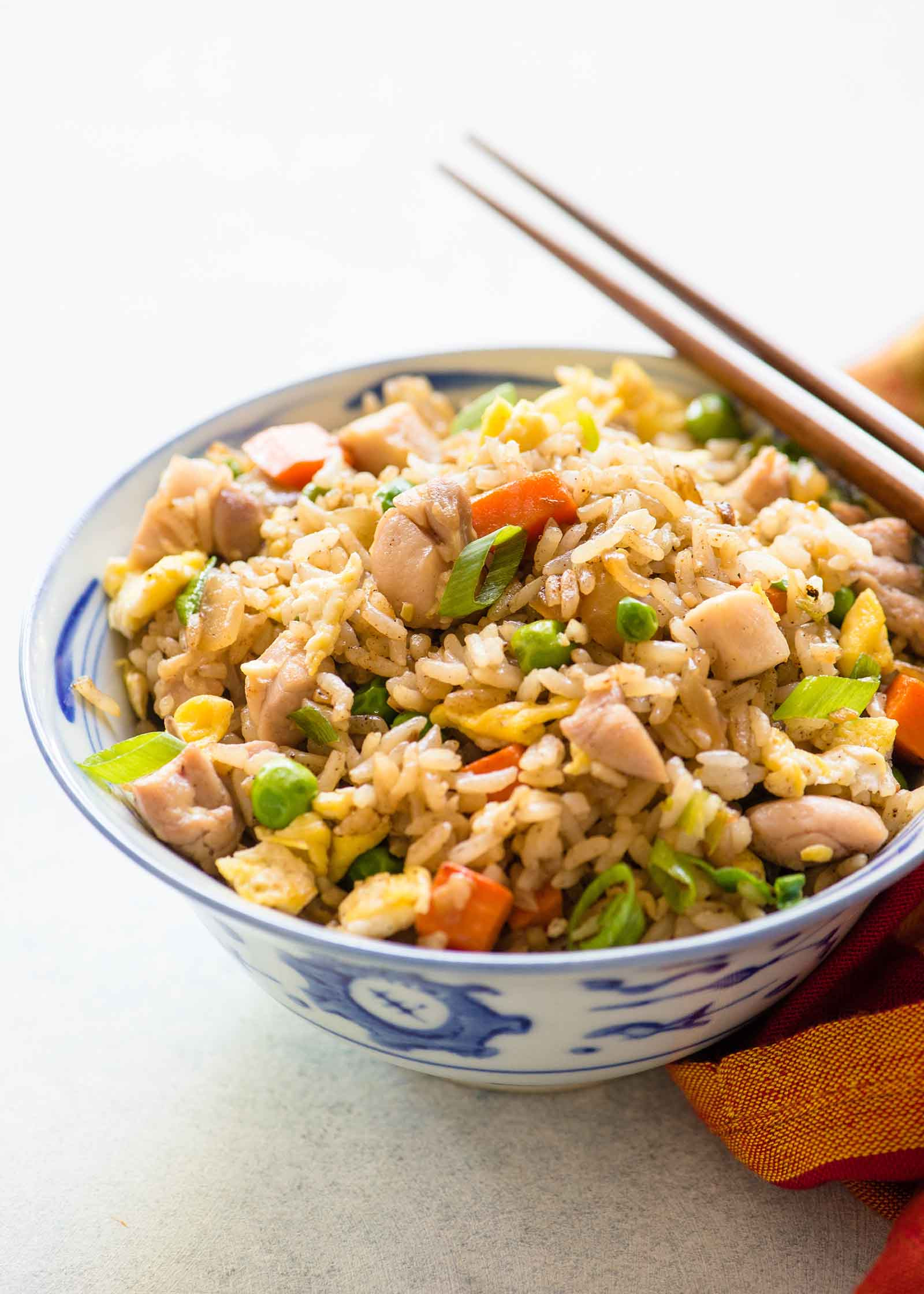 Chicken Fried Rice With Vegetables
 Chicken Fried Rice Recipe