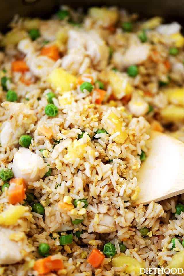 Chicken Fried Rice With Vegetables
 Easy Chicken Fried Rice Recipe