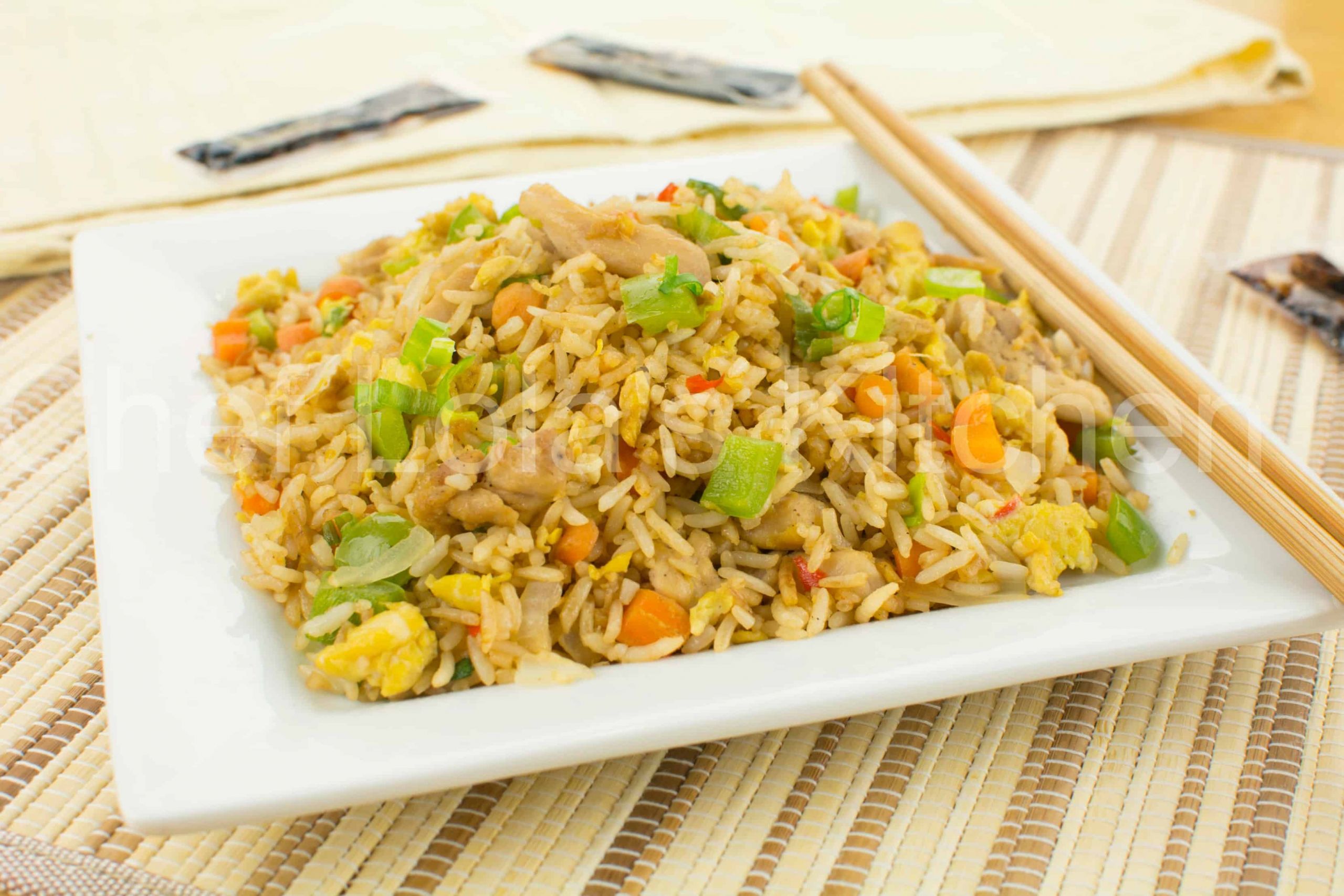 Chicken Fried Rice With Vegetables
 Chicken Fried Rice With Mixed Ve ables