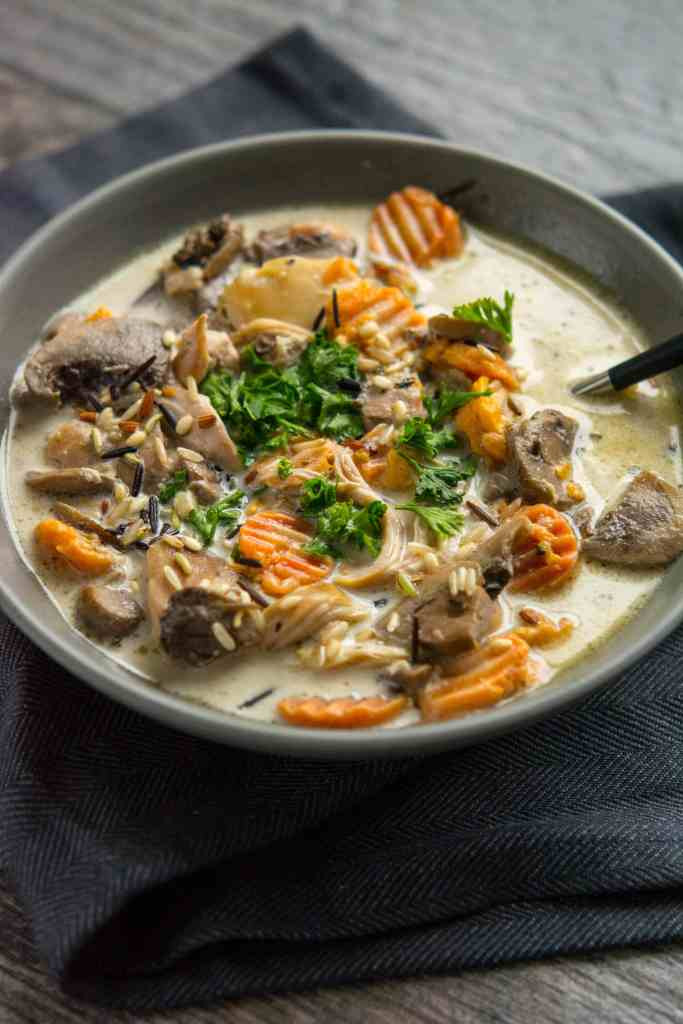 Chicken Wild Rice Soup Slow Cooker
 Slow Cooker Chicken and Wild Rice Soup Slow Cooker Gourmet