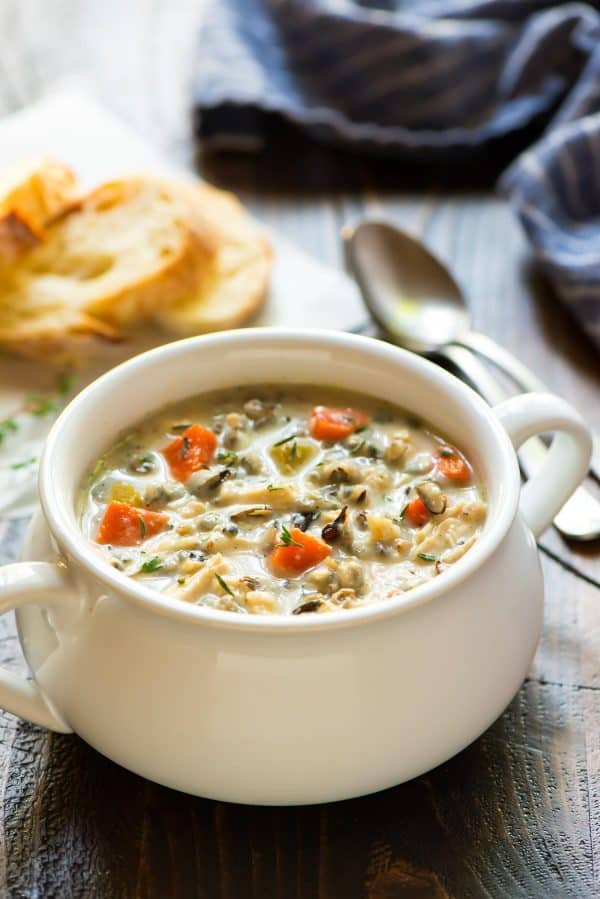 Chicken Wild Rice Soup Slow Cooker
 Creamy Chicken and Wild Rice Soup