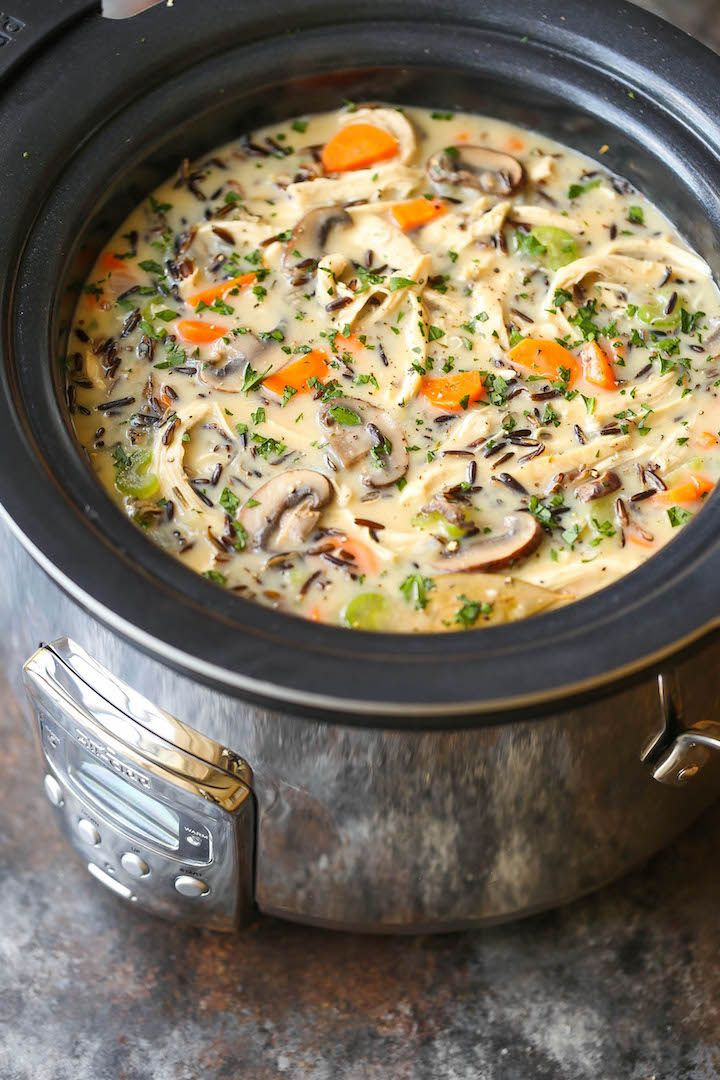 Chicken Wild Rice Soup Slow Cooker
 Slow Cooker Chicken and Wild Rice Soup Recipe