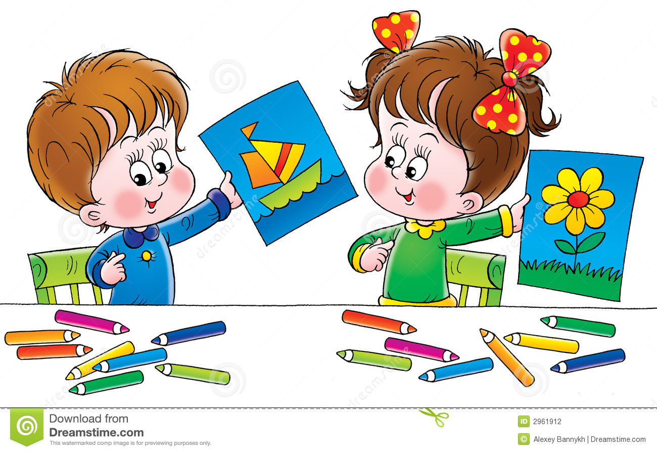 Child Coloring Clipart
 Children drawing clipart Clipground