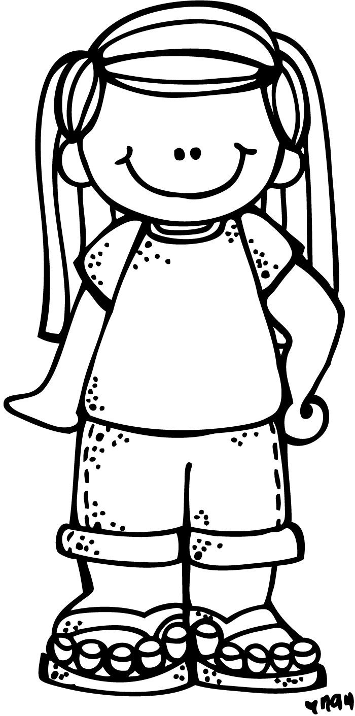 Child Coloring Clipart
 Melonheadz Illustrating Special Peeps Introduction